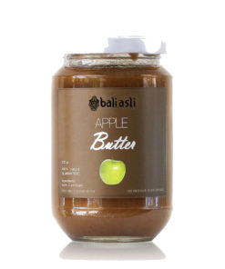 A jar of Bali Asli apple butter