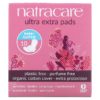 A box of Natracare Ultra Extra Pads Super with Wings, 10pcs