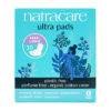 A box of Natracare Ultra Pads Long with Wings Organic 100% Cotton 10pcs