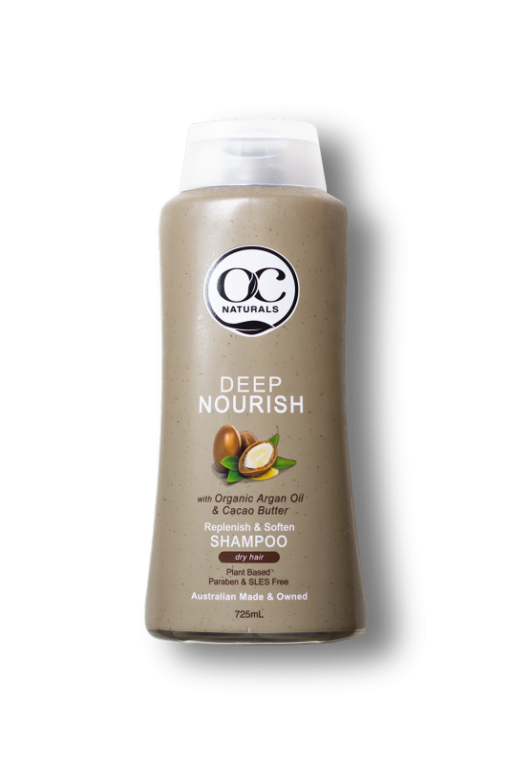 A bottle of Organic Care Naturals Deep Nourish Shampoo