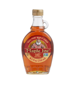 A bottle of Maple Joe