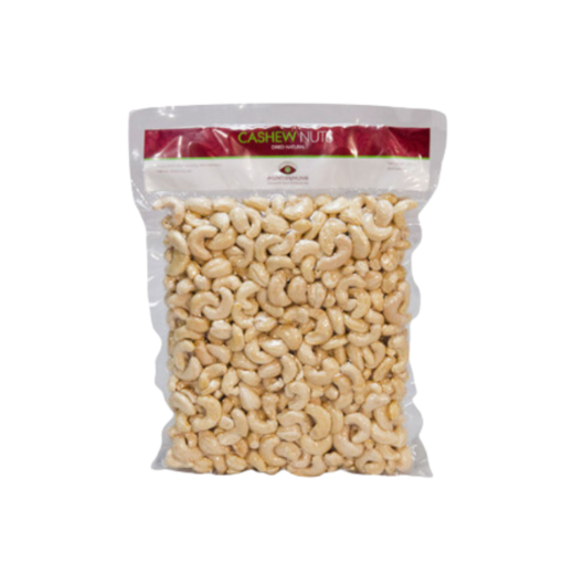 A pack of raw whole cashews 500g from Muntigunung