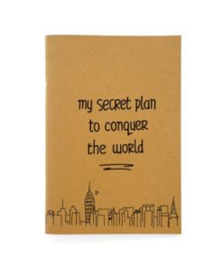 Paperclip People Notebook Conquer L