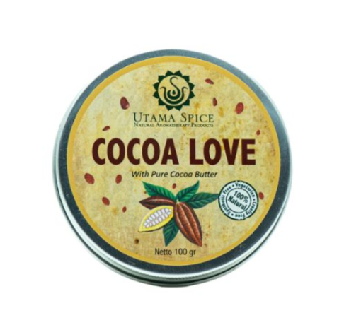 A box of Utama Spice Cocoa Love Butter
