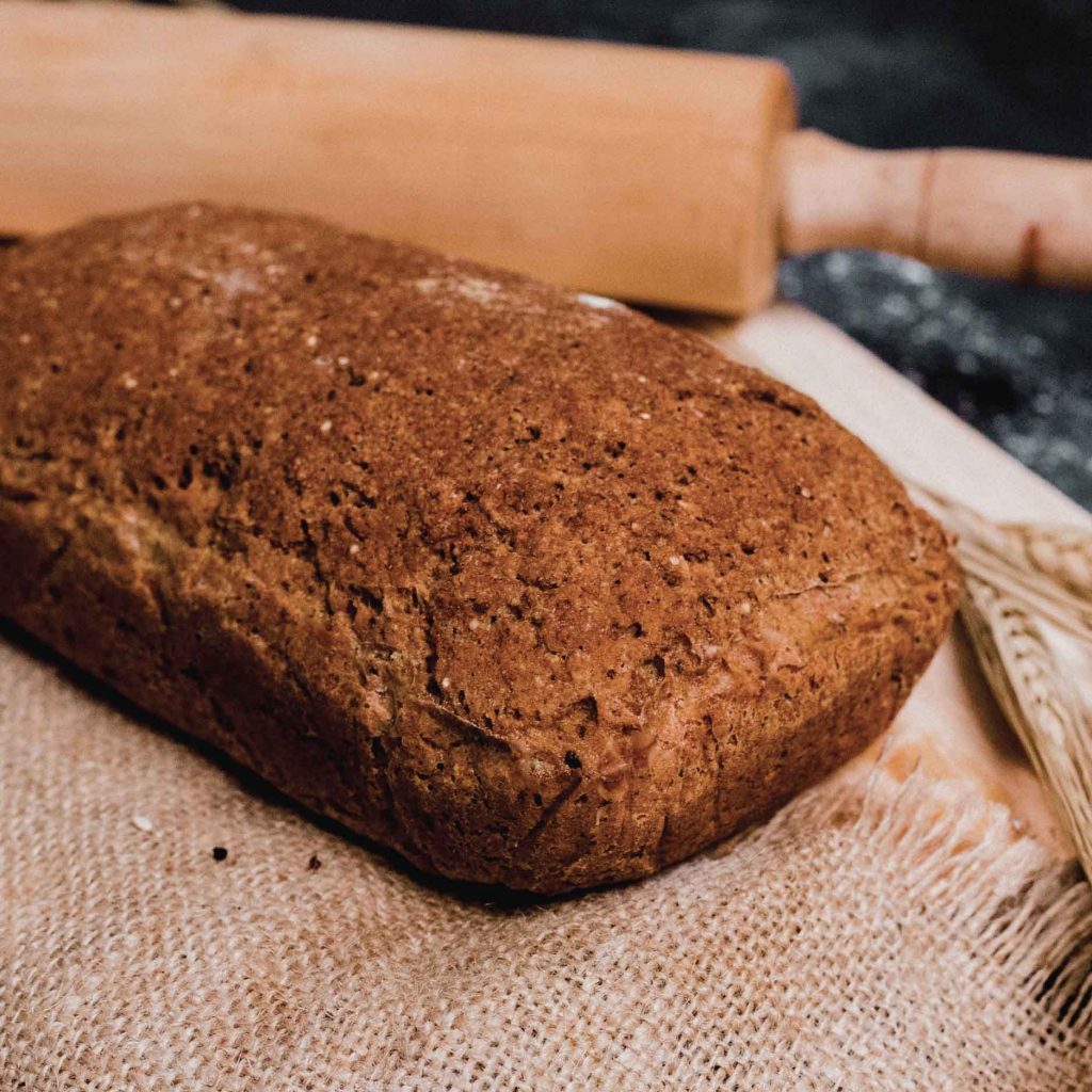 A loaf of Bali Buda homemade Sunshine Gluten-Free Bread