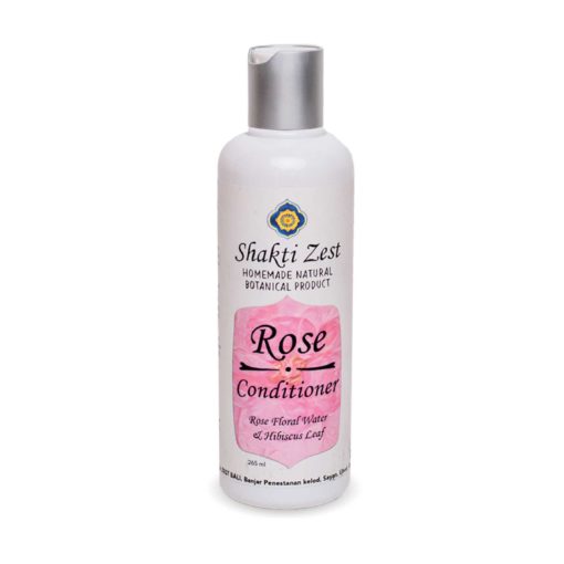 A bottle of Shakti Zest Rose Conditioner 265ml