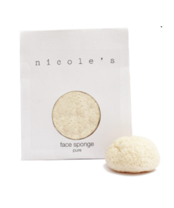 Nicole's Natural Face Sponge Half-Ball Pure