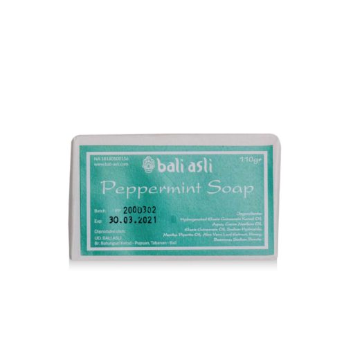 A Bali Asli Peppermint Natural Soap Bar