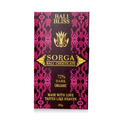 A bar of Sorga Bali Bliss 72%