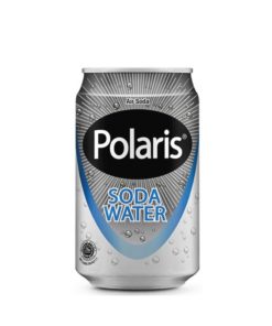 A can of Polaris Soda Water