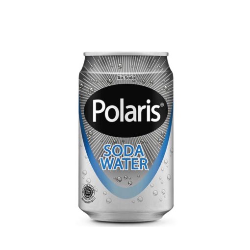 A can of Polaris Soda Water