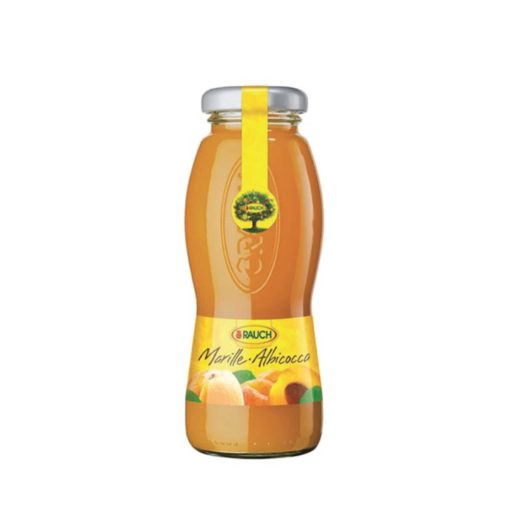 A bottle of Rauch Happy Day Apricot 200ml