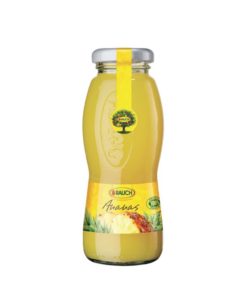 A bottle of Rauch Happy Day Pineapple 200ml