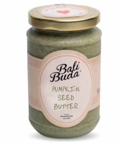 A jar of Bali Buda Pumpkin Seed Butter