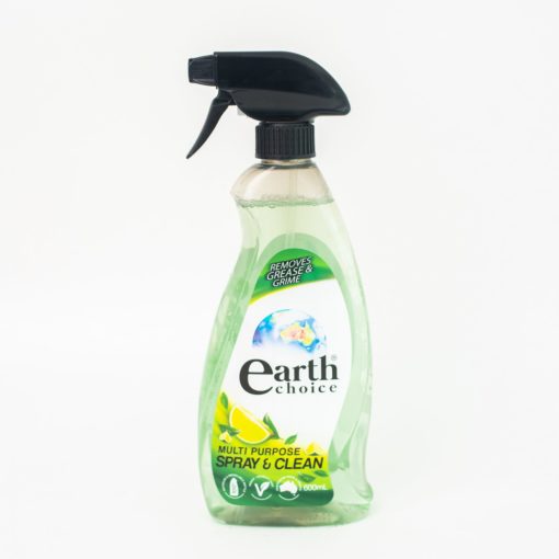 A bottle of Earth Choice Multi-Purpose Spray and Clean