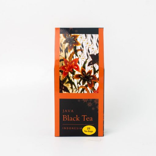 A box of Java Black Tea Sachets