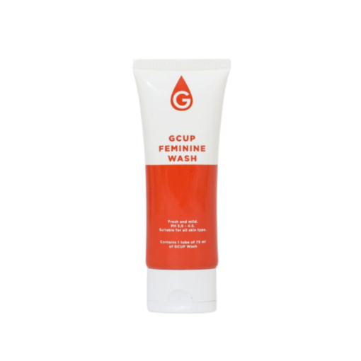 A tube of Gcup Feminine Wash