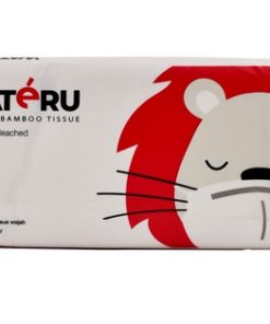 a pack of Wateru Bamboo Facial Tissues