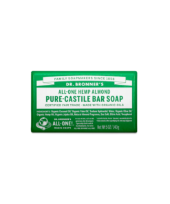 Dr. Bronner's almond pure castile bar soap