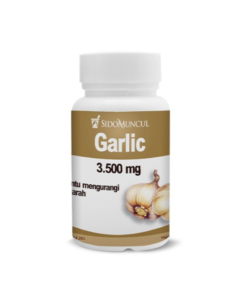 A bottle of Sido Muncul Garlic