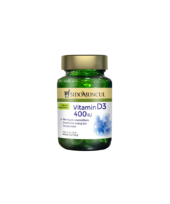 A bottle of Sido Muncul Vitamin D3
