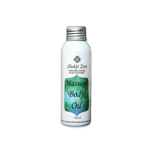 A bottle of Cantika Body Massage Oil