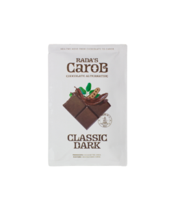A pack of Rada's Carob Classic Dark