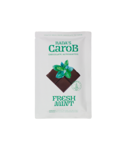 A pack of Rada's Carob Fresh Mint