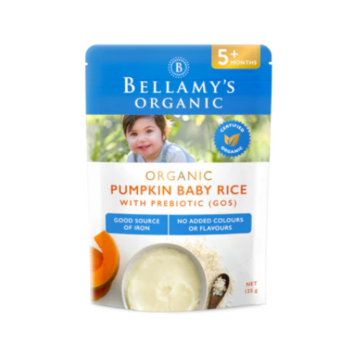 Bellamy's Organic Baby Rice Pumpkin