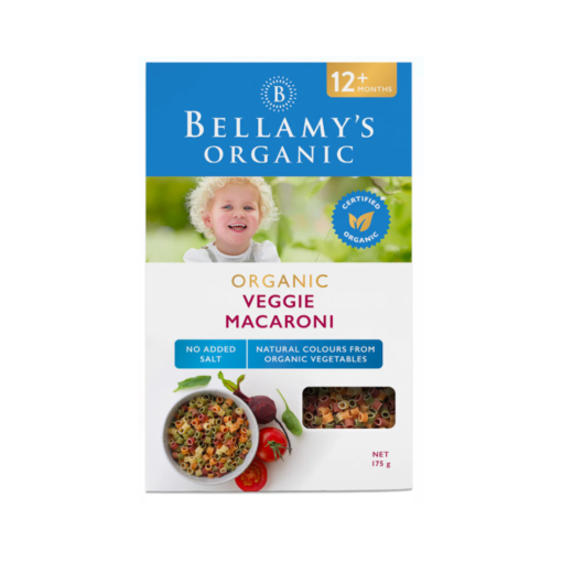 Bellamy's Organic Pasta Veggie Macaroni