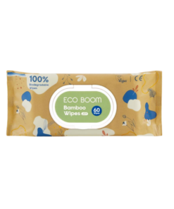 A pack of Eco Boom Bamboo Wipes