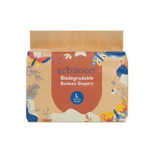 Eco Boom Bamboo Tape Diapers L30