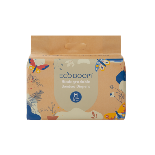 Eco Boom Bamboo Tape Diapers M32