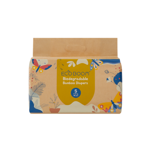 Eco Boom Bamboo Tape Diapers S36