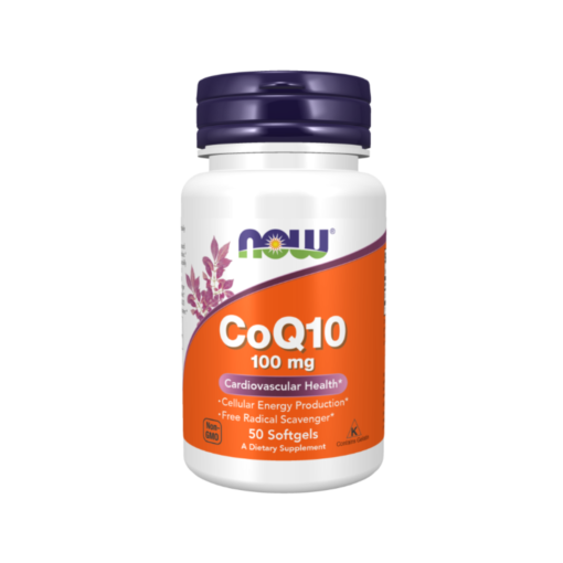 A bottle of Now CoQ10