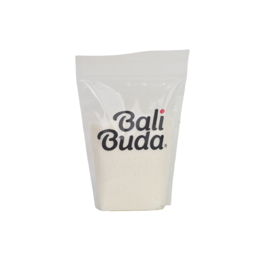 A pack of Bali Buda desiccated coconut