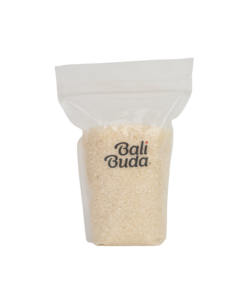 A pack of Bali Buda organic white rice