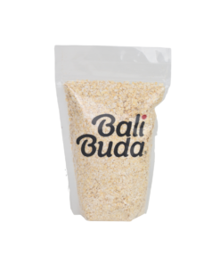 A Bali Buda pouch of Quick Rolled Oats