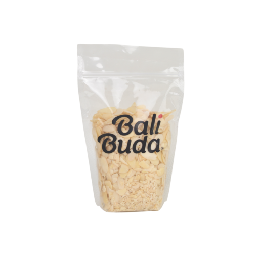 A Bali Buda pouch of Sliced Almonds
