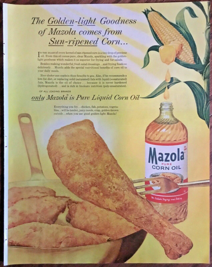 Old ad for corn oil