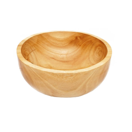 Nicole's Natural wooden salad bowl