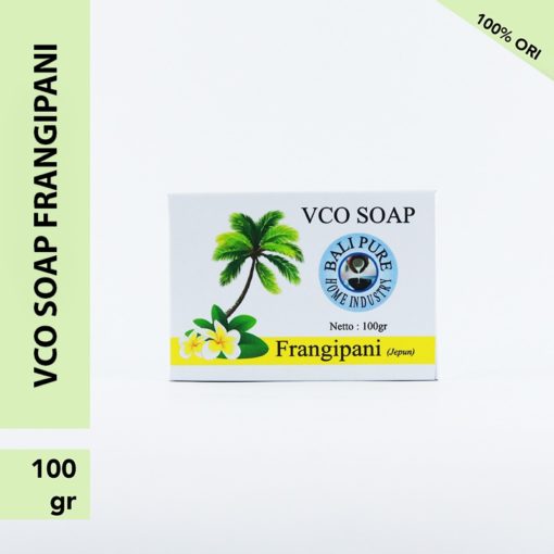 Bali Pure Vco Soap Frangipani 100g
