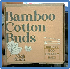 Bamboo Cotton Buds 100pcs